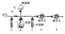 碱石灰用什么容器装的	(碱石灰用在装置后面的作用)